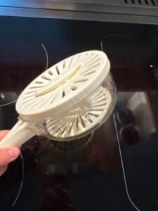 ✨Multifunctional foldable handle drain basket photo review